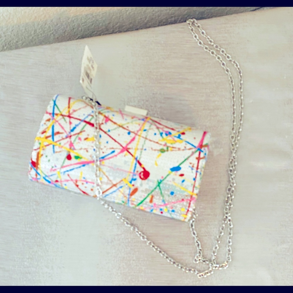 SOLD International Concepts New Paint Splatter Bag